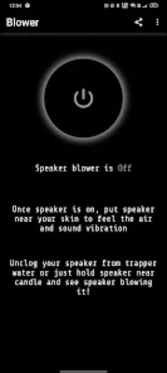 Blower - Clean speaker