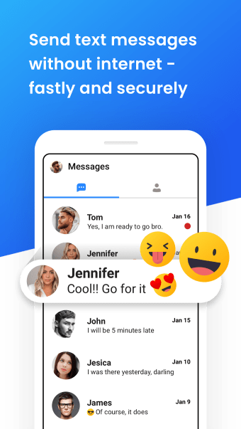 SMS Messenger for Text  Chat