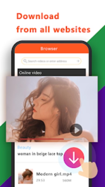 Video downloader app