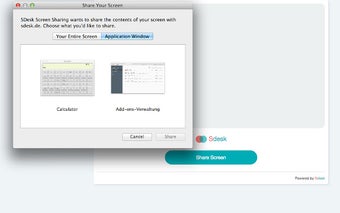 SDesk Screen Sharing