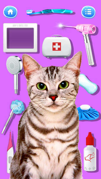 Cat Games: Pet Vet Doctor Care