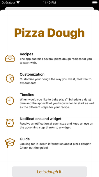 Pizza dough recipes