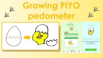 PIYO pedometer - growing chick