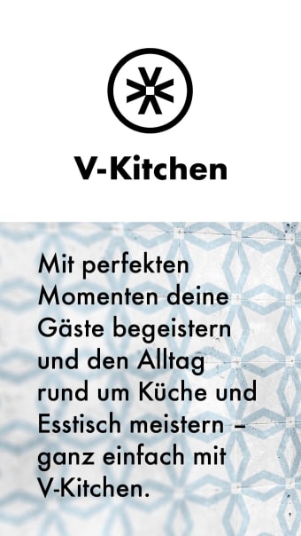 V-Kitchen: ideas for cooking  guests
