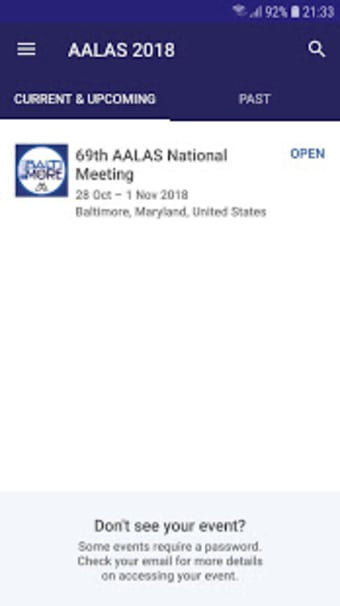 69th AALAS National Meeting