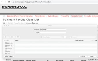 New School CSV Roster Generator