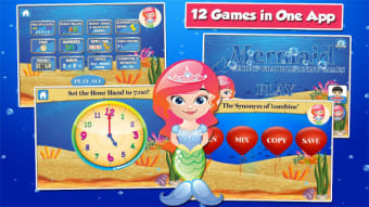 Mermaid Princess Grade 2 Games