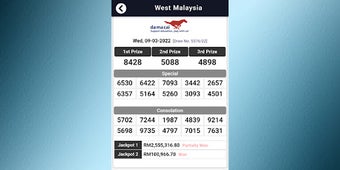 Mal  Sing Live 4D Results