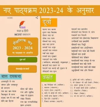Class 6 Hindi Solution 2023-24