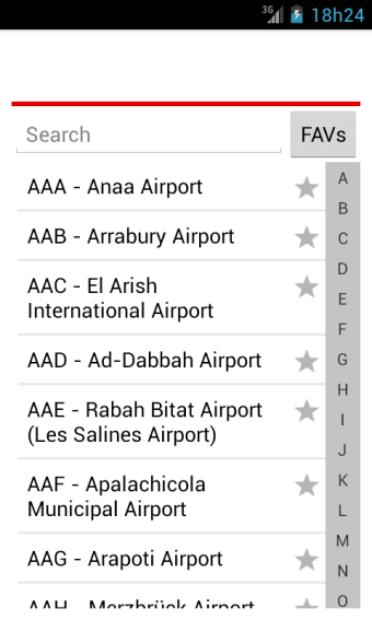 Airport ID IATA