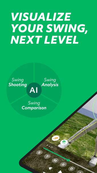 Golf Vision AI Swing recorder