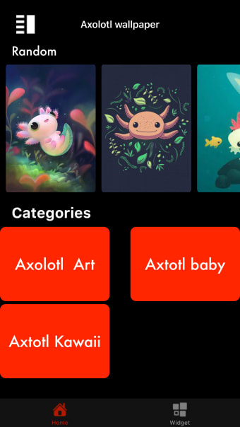 Axolotl - Kawaii Wallpaper