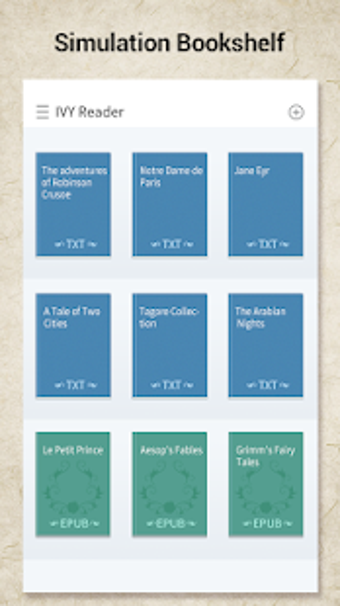 IVY Reader: eBook Reader read txt