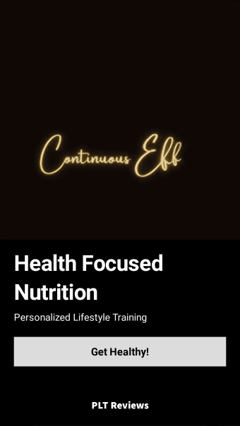 PLT Nutrition Dashboard App