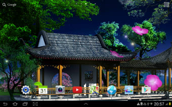 Oriental Garden Live Wallpaper