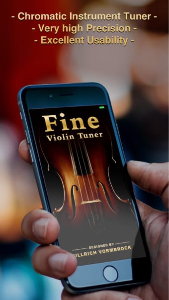 Fine Violin Tuner - Precise and Chromatic