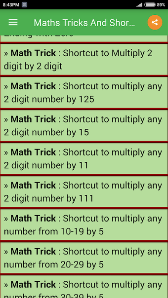 Maths Tricks And Shortcuts