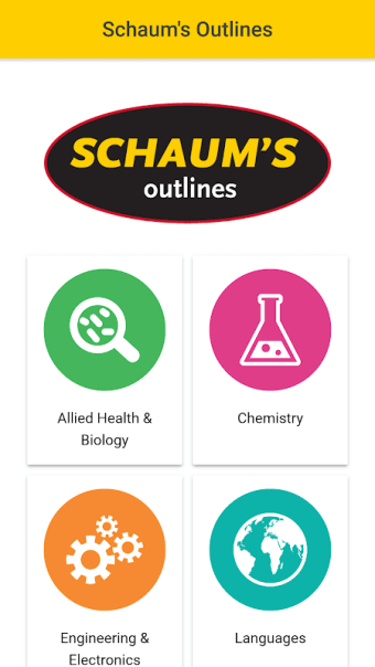 Schaum's Outlines