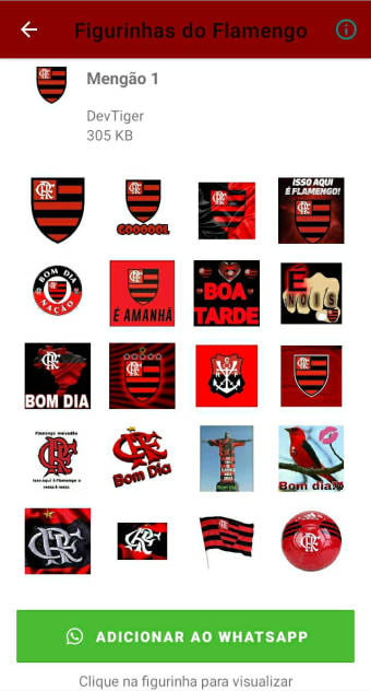 Figurinhas do Flamengo