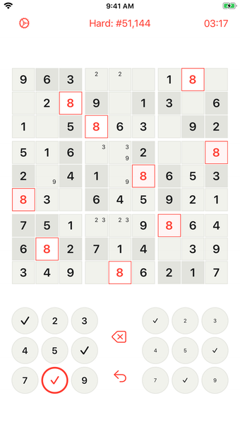 Apparent Sudoku