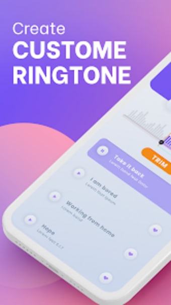 Set ringtone - music mixer
