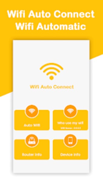 Wi-Fi Auto Connect Find Wi-Fi