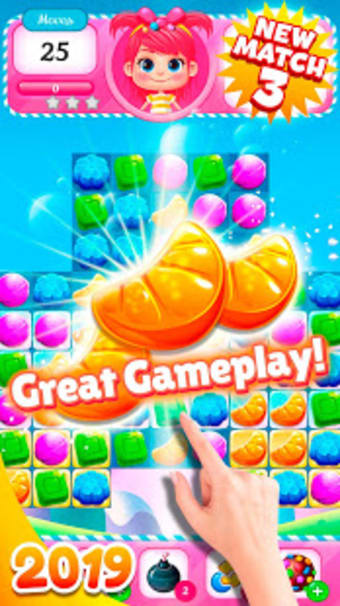 Big Sweet Bomb - Candy match 3 game