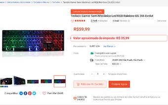 Calculadora do Imposto de Importação