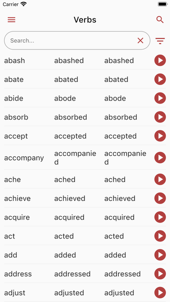 Verbs in English