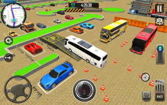 Real Coach Bus Parking Games