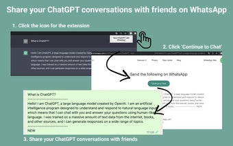 ChatGPT for WhatsApp