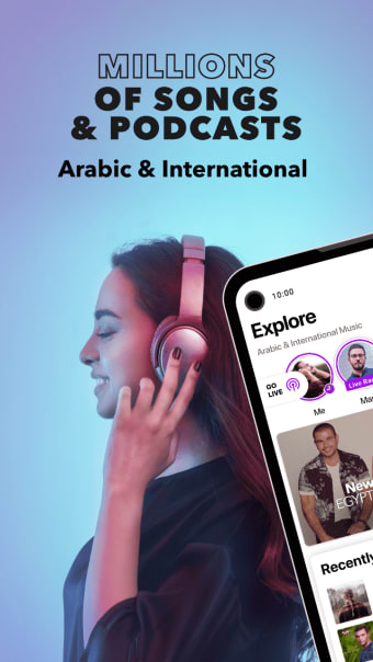 Anghami: Play music  Podcasts