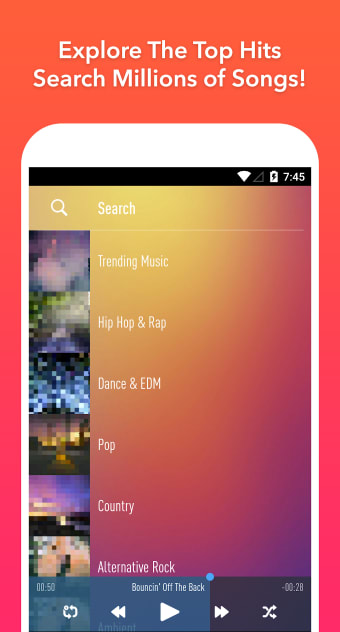 SongFlip - Free Music Streaming  Player