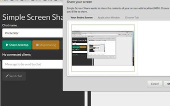 Simple Screen Share