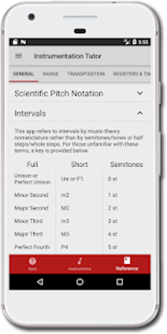 Instrumentation Tutor