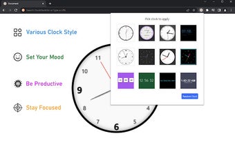 Clock Tab