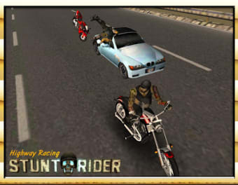 VR Highway Racing Stunt Rider -VR Bike Attack Race