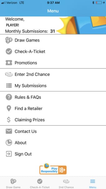CA Lottery Official App