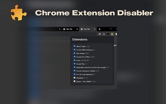 Chrome Extensions Disabler