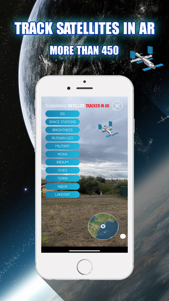 Satellite Tracker in AR