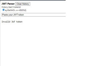 JWT Parser