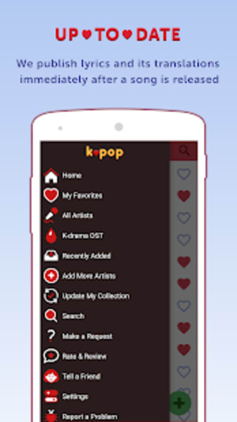 K-pop Lyrics Offline for K-Drama  Kpop fans