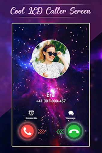 Color Call Phone Screen