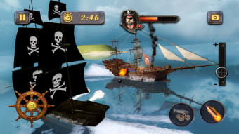 Pirate Ship Sea Battle 3D
