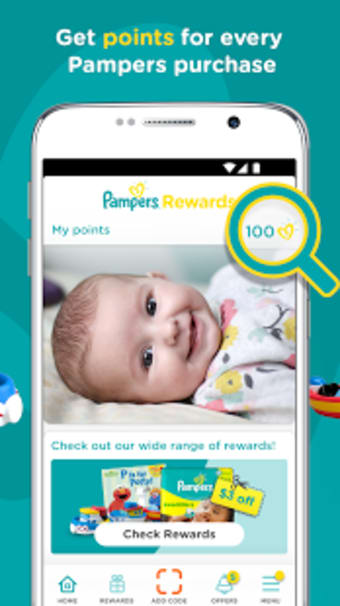 Pampers Rewards for Parents and Babies
