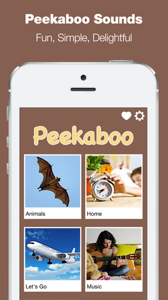 Peekaboo Sounds - Toddler Game