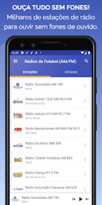 Rádios de Futebol AMFM