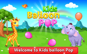 Kids Balloon Pop for Toddler