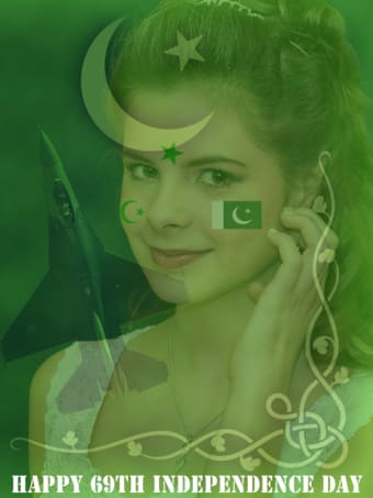 Pakistan Flag Photo Frame Free