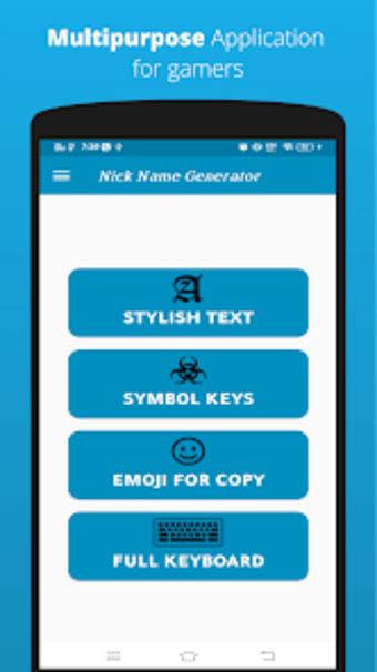 Nickname Generator - Game Nick